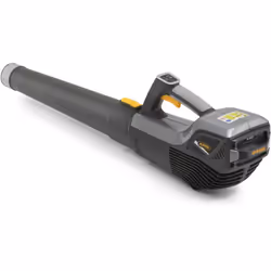 Questo soffiatore a batteria da 48 V a velocità variabile è dotato di una batteria agli ioni di litio da 2 Ah ed è in grado d ...
