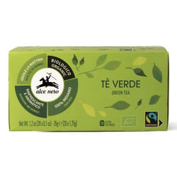 Alce Nero 8009004901155 bustina di tè Tè verde 35 g