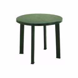 Resina. Riciclabile 100%. Rotondo. Con foro per ombrellone. Peso kg 6,3. Resiste agli agenti atmosferici/muffe/smog/polvere.  ...