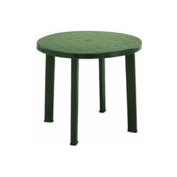 Tavolo resina tondo verde 90