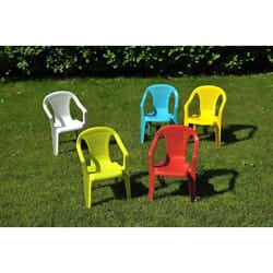 SEDIA PER BAMBINI BABY cm. 36,5x40x52 h col. Bianco IDROWEB