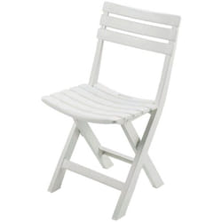 Sedia da giardino birki bianca - cm.41x46x78h. - kg.2,78