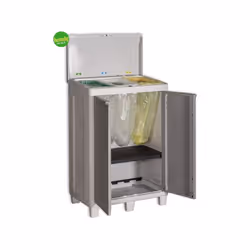 Hai bisogno di una pattumiera sempre a disposizione che non ingombri? Allora questa pattumiera a 2 ante e 1 ripiano fa a caso ...