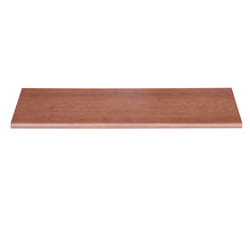 Decorlegno Mensola Amica Stondata 60 x 15 x 1.8 cm - Ciliegio
