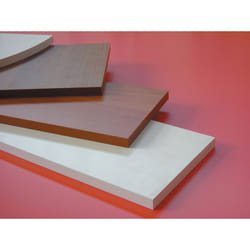 Mensola squadrata bianca cm. 60x30x1,8