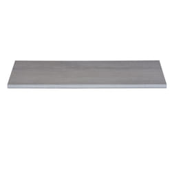 Decorlegno Mensola Slim 40x20x1.8, Rovere Grigio