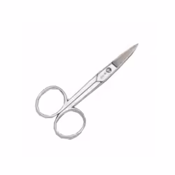 Acciaio nichelato Gambo retto esagonale Lame curve Adatta per manicure unghie