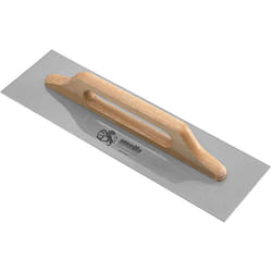 Ausonia 42080 frattazzo stucco lama acciaio manico legno 48X14 cm