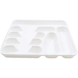 Porta Posate Cassetto Bianco - 37X42X5 Cm