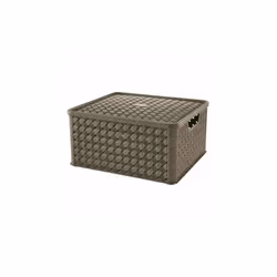 Caratteristiche del prodotto Scatola traforata Arianna con coperchio e impugnature laterali. S 1.4 L | 14,5 x 16,6 x h 8,5 cm ...