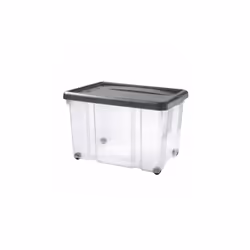 Caratteristiche del prodotto Dodo Box contenitore trasparente con coperchio colorato pieghevole ideale per biancheria, oggett ...