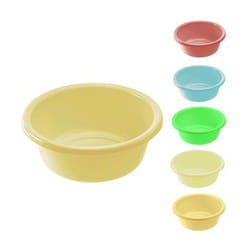 Vaschetta Bacinella Rotonda 32 x H.12,5 Cm / 6 Lt - Panna - Tontarelli