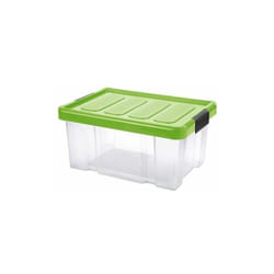 Tontarelli - Puzzle Box con Coperchio e Chiusure di Sicurezza 5Lt Verde Gemma