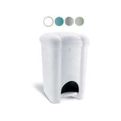 Pattumiera Pedale Carolina L 6 Grigio Tontarelli