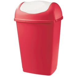 Tontarelli - Bidone 'Grace' per immondizia con coperchio basculante -Talpa / 25 lt - 32.5 x 25.5 x h 52 cm
