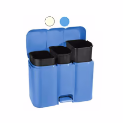 Plastica Apertura A Pedale 3 Secchi Interni L 13+8+13 Adatta Per Raccolta Rifiuti Differenziata. Acquistalo subito da CFadda  ...