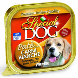 Monge Special Dog All Breeds Adult Paté con Carni Bianche