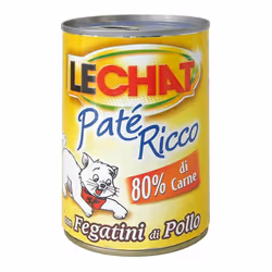 LeChat è una linea di alimenti completi per l’alimentazione quotidiana del tuo gatto, formulato con carni di qualità. Un’ampi ...