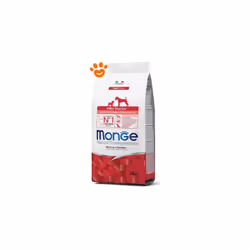 Monge Natural Superpremium Mini Starter for mother and baby dogs Ricco in Pollo è un alimento completo per cani cuccioli e ca ...