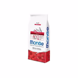 Monge Natural Superpremium Mini Adult sono deliziose crocchette con Pollo,un alimento completo per cani adulti di taglia picc ...