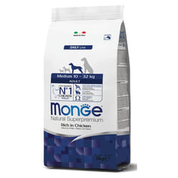 Monge Dog Daily Line Adult Medium 12 kg Adulto Pollo