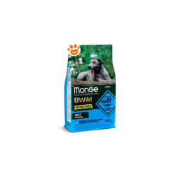 Monge Natural SuperPremium Grain Free Formula All Breeds Cane Adulto Acciughe con patate e piselli è un alimento completo e b ...