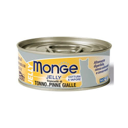 Natural Superpremium Jelly per Gatto da 80 gr Tonno Pinne Gialle - Monge