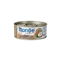 Supreme per Gatti Kitten al Tonno con Riso Integrale e Cocco da 80 gr - Monge