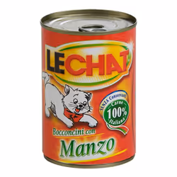 LeChat Adult Bocconcini con Manzo contiene morbidi e gustosi bocconcini cotti al forno. Le ricette sono state integrate con v ...