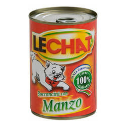 LeChat Bocconcini Barattolo 720gr Manzo