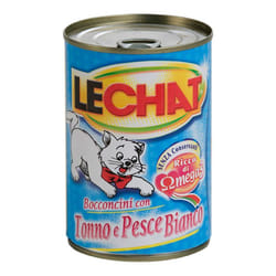 LeChat Bocconcini Barattolo 720gr Tonno e Pesce Bianco