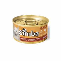 Cibo gatto Monge simba 85 g tonno e pesce bianco 24 pz
