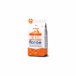 Monge Natural Superpremium All breeds Puppy and Junior Monoprotein Anatra con Riso e Patate è un alimento completo per cani c ...