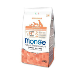 Per Cane Puppy e Junior All Breeds con Salmone e Riso da 2,5 Kg - Monge