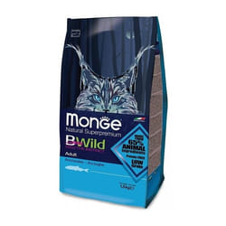 Natural Superpremium BWild Low Grain per Gatti Adulti con Acciughe da 1,5 Kg - Monge