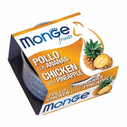 Monge Fruits è un alimento complementare pensato per i gatti più raffinati ed esigenti che completa la gamma Monge Natural Su ...