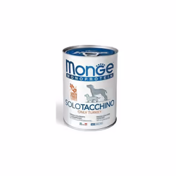 Paté formulato con un’unica fonte proteica. È un prodotto 100% italiano e altamente appetibile. Un’alimentazione bilanciata a ...