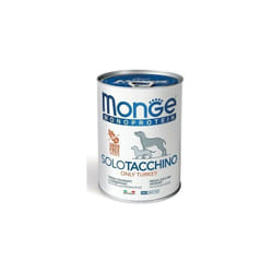 Monoprotein Solo Tacchino per Cani da 400 gr - Monge