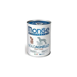Monoprotein Solo Agnello per Cani da 400 gr - Monge