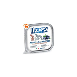 Dog Monoprotein Adult Agnello e Mirtilli Dog Monoprotein Adult Agnello e Mirtilli - Vaschetta Da 150 Gr - Monge
