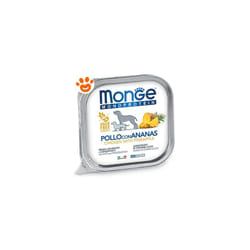 Dog Monoprotein Adult Pollo e Ananas Dog Monoprotein Adult Pollo e Ananas - Vaschetta Da 150 Gr - Monge