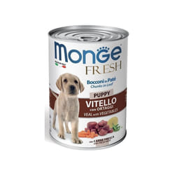 Fresh Puppy con Vitello e Ortaggi per Cani da 400 gr - Monge