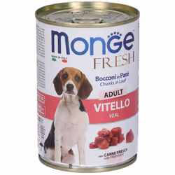 Monge Fresh Vitello Cani Adulti 400 g Mangime - Vista aggiuntiva 4