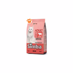 SIMBA CAT CROCCANTINI CON MANZO è un alimento completo per gatti adulti. La formulazione è stata sviluppata con una specifica ...
