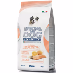 SPECIAL DOG EXCELLENCE ALL BREEDS MONOPROTEIN* CANE ADULTO SALMONE. Special Dog Excellence è la linea di prodotti pensata per ...