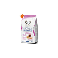 Monge LeChat Cat Adult Excellence Indoor al Pollo - Monge LeChat Cat Adult Excellence Indoor al Pollo - Sacco Da 400 Gr