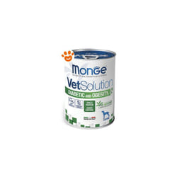Dog VetSolution Diabetic & Obesity Dog VetSolution Diabetic & Obesity - Lattina Da 400 Gr - Monge