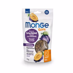 Monge Gift, Adulto, Tutte le razze, Salmone, 50 g, Senza cereali