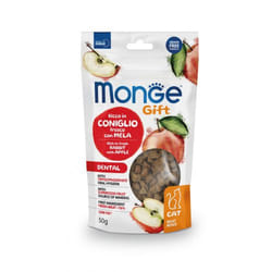 Monge Gift cibo secco per gatti 50 g Adulto Mela, Coniglio