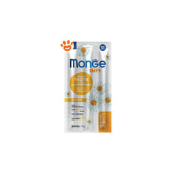 Monge Cat Gift Soft Sticks Kitten Trota con Camomilla + OMAGGIO - Monge Cat Gift Soft Sticks Kitten Trota con Camomilla + OMAGGIO - Confezione Da 3